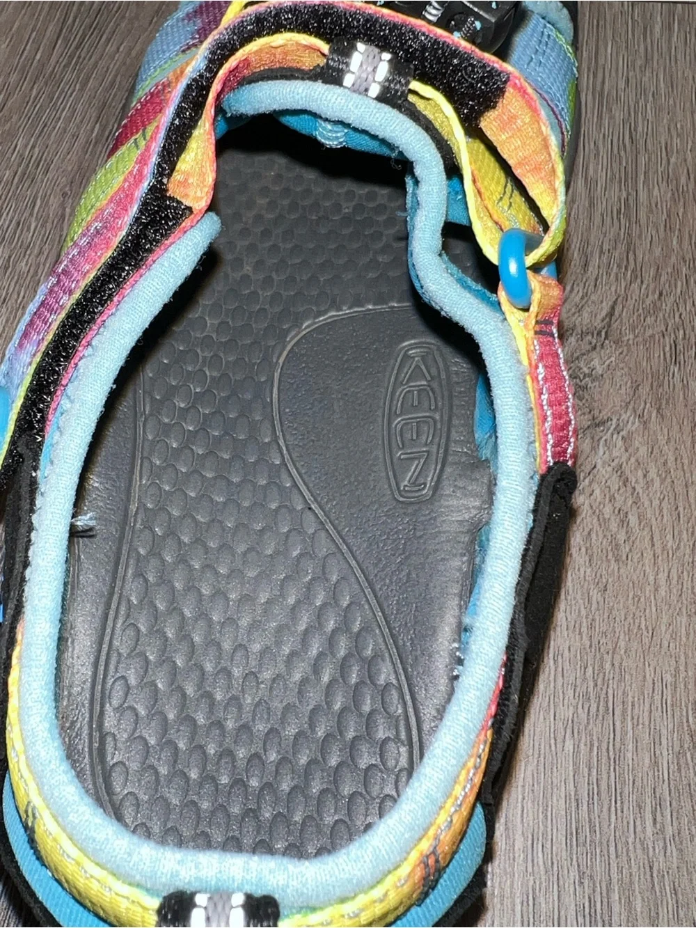 Keen Rainbow Tie Dye Newport Sandals Water Shoes Waterproof Big Kid Size 5